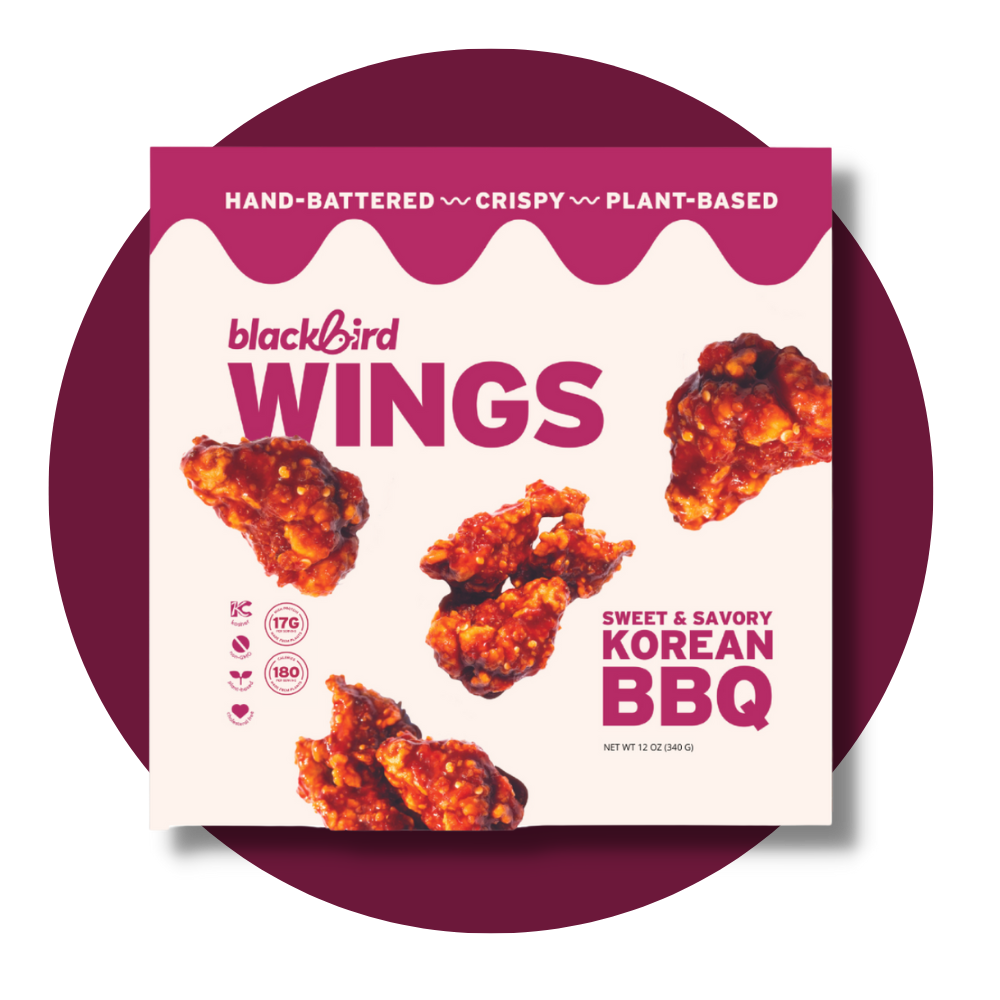 KOREAN BBQ WINGS (Case of 6) — Blackbird Foods